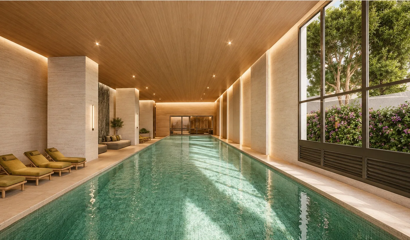 Piscina Coberta — Le Six Ibirapuera