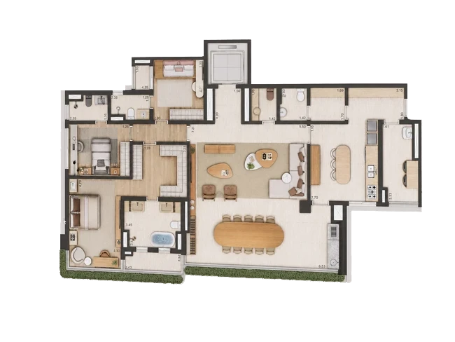 Final 04 — 194 m², planta opção