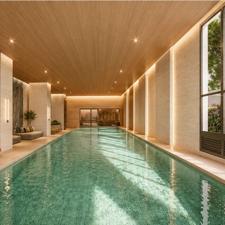 Piscina coberta — Le Six Ibirapuera